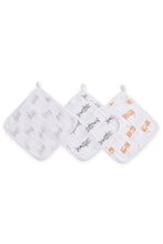 
                        
                          將圖片載入圖庫檢視器 Aden + Anais Washcloth Sets Safari Babes 3 Pack
                        
                      