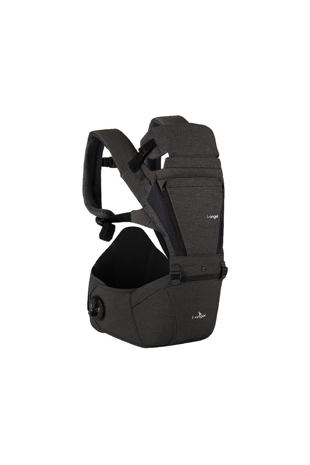 I-Angel Baby Carrier Dr. Dial Plus Charcoal - Online Exclusive