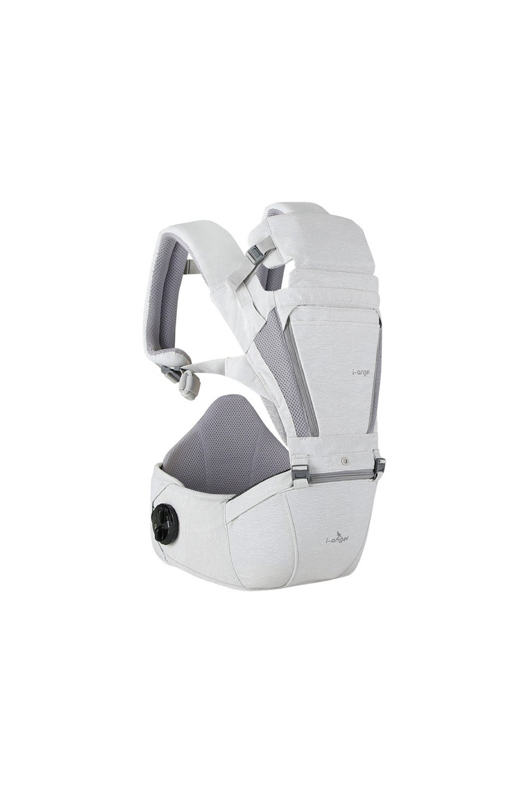 I-Angel Baby Carrier Dr. Dial Plus Line Grey - Online Exclusive