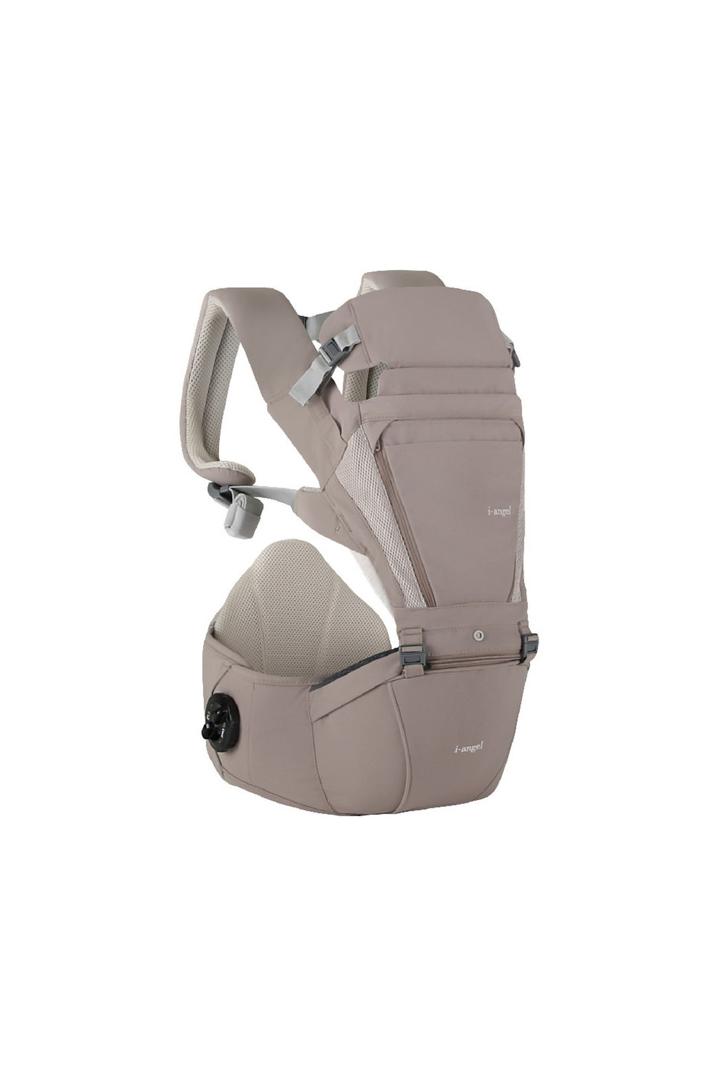 I-Angel Baby Carrier Dr. Dial Plus Milk Brown - Online Exclusive