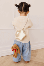 
                        
                          Load image into Gallery viewer, Snuggle Bunnies Penelope Keyring  in color Toffee  back side position
                        
                      