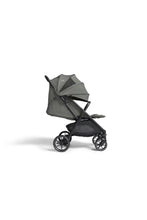 
                        
                          Load image into Gallery viewer, Joie Parcel Lx compact stroller in evergreen with canopy extended with shield opened
                        
                      
