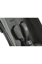 
                        
                          Load image into Gallery viewer, Joie Parcel Lx compact stroller in evergreen with seat belt close up view
                        
                      