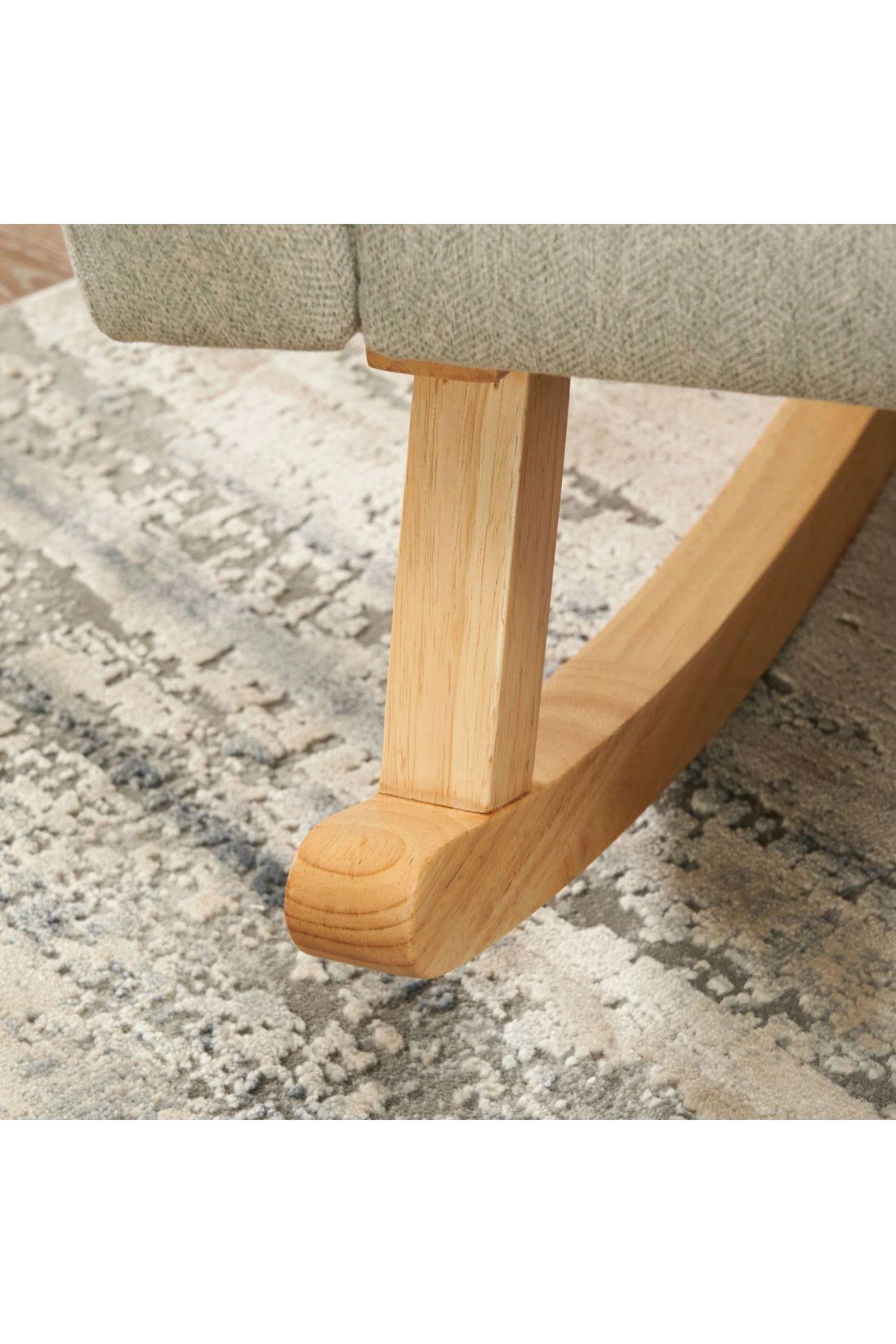 Tutti Bambini Jonah Rocking Chair & Foot Stool Set - Pebble