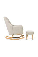 
                        
                          Load image into Gallery viewer, Tutti Bambini Jonah Rocking Chair &amp; Foot Stool Set - Pebble
                        
                      