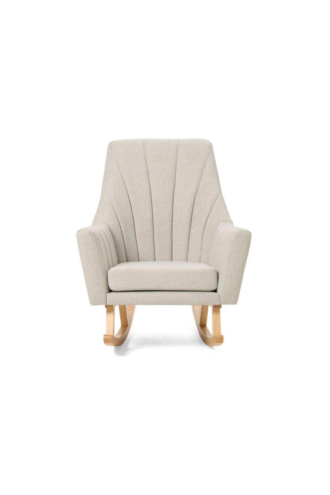 Tutti Bambini Jonah Rocking Chair & Foot Stool Set - Pebble