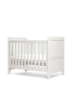 
                        
                          Load image into Gallery viewer, Mamas &amp; Papas Atlas Small Cot color in white - lift up
                        
                      