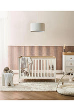 
                        
                          Load image into Gallery viewer, Mamas &amp; Papas Wedmore Cot in color White Front and baby room decor
                        
                      