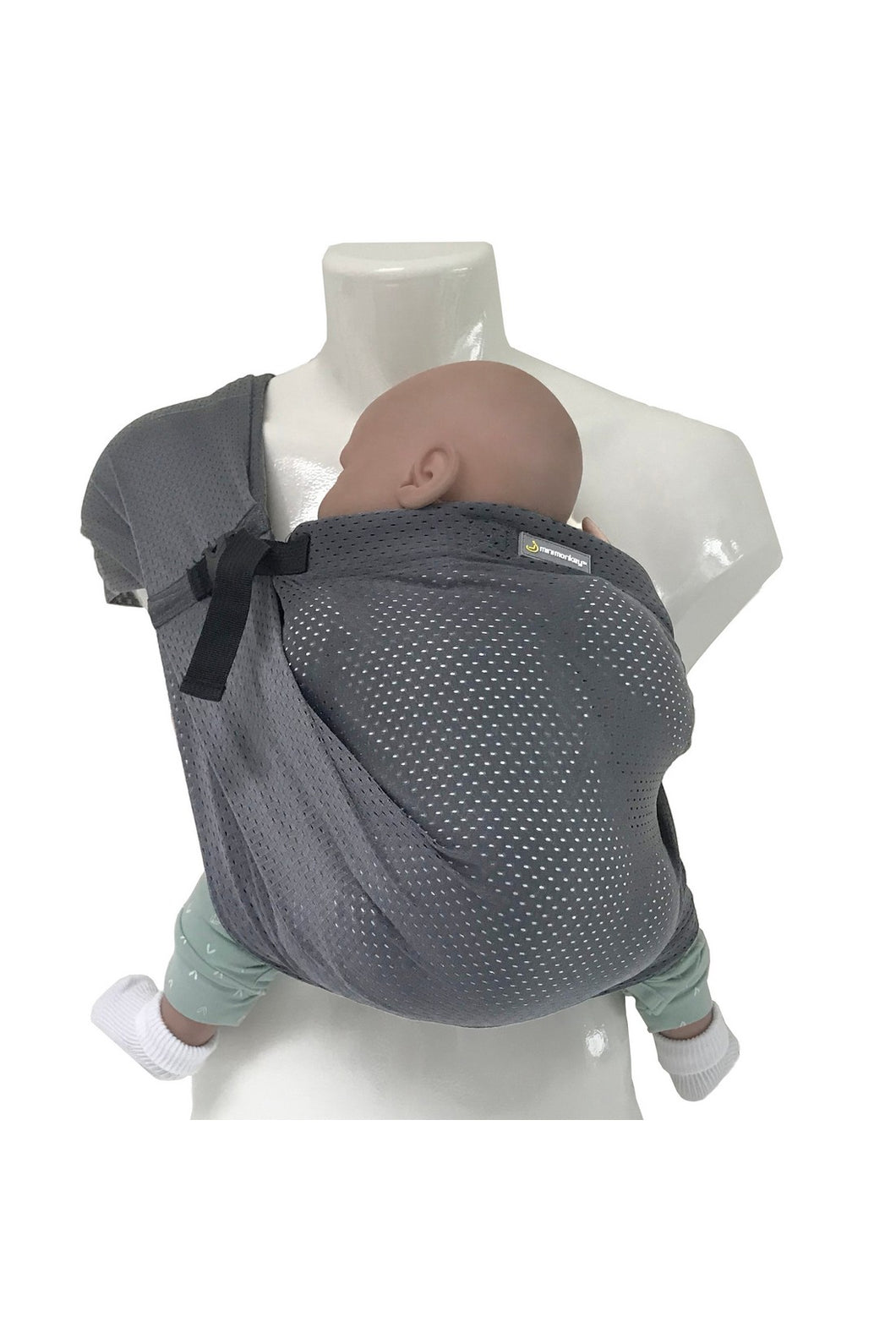 Mini Monkey 輕巧揹帶 灰色