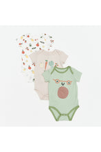
                        
                          Load image into Gallery viewer, Not Too Big Bamboo Bodysuits Farm To Table - 3 Pack
                        
                      