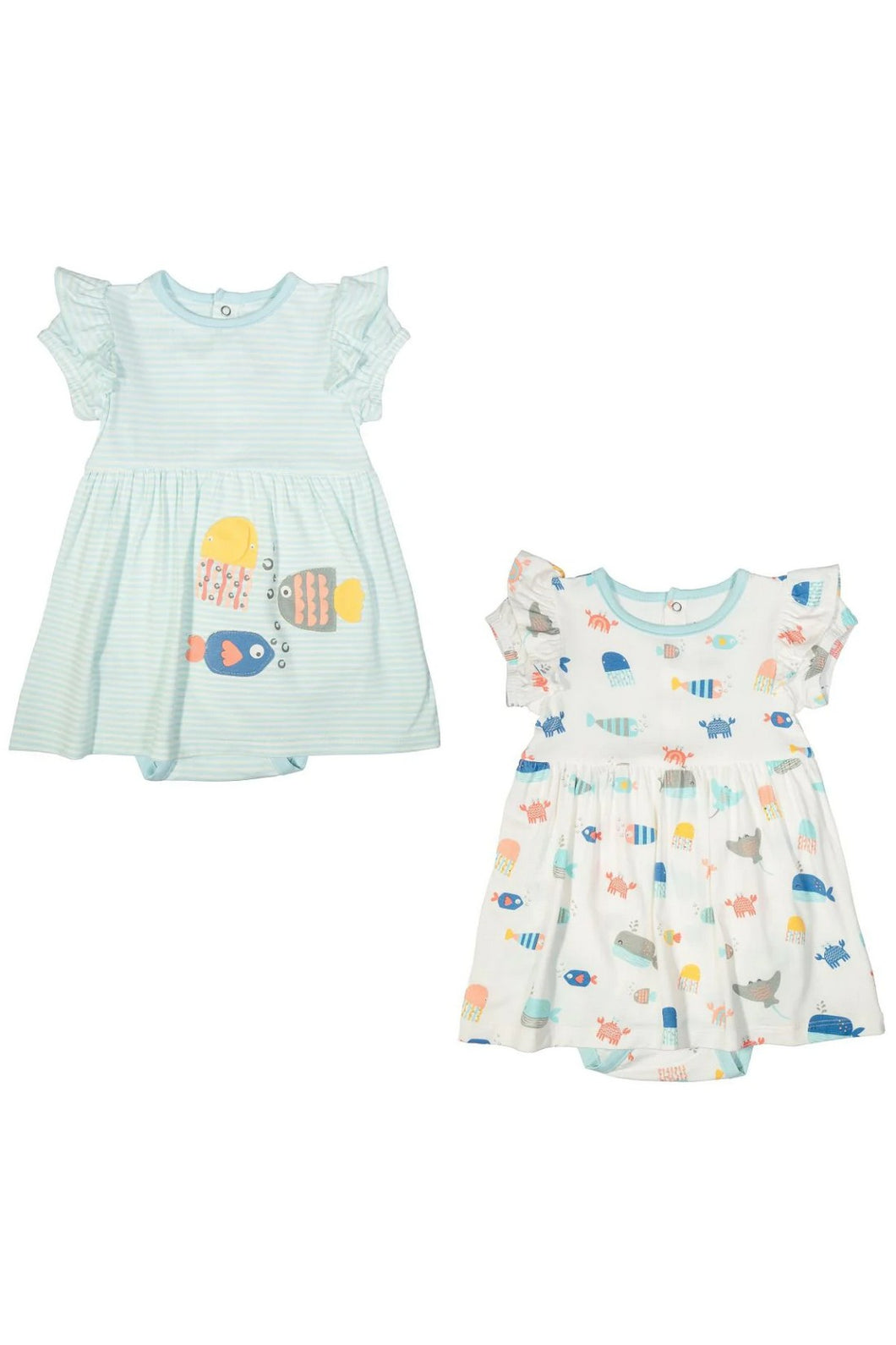 Not Too Big Bamboo Dresses Sea World - 2 Pack