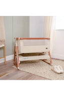 Tutti Bambini CoZee Bedside Crib Walnut/Ecru