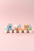 
                        
                          Load image into Gallery viewer, Jabadabado Train with Blocks Teddy
                        
                      
