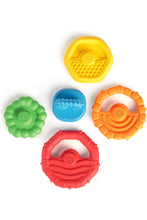 
                        
                          Load image into Gallery viewer, Baby Einstein Stack &amp; Teethe™ Multi- Textured Teether Toy
                        
                      