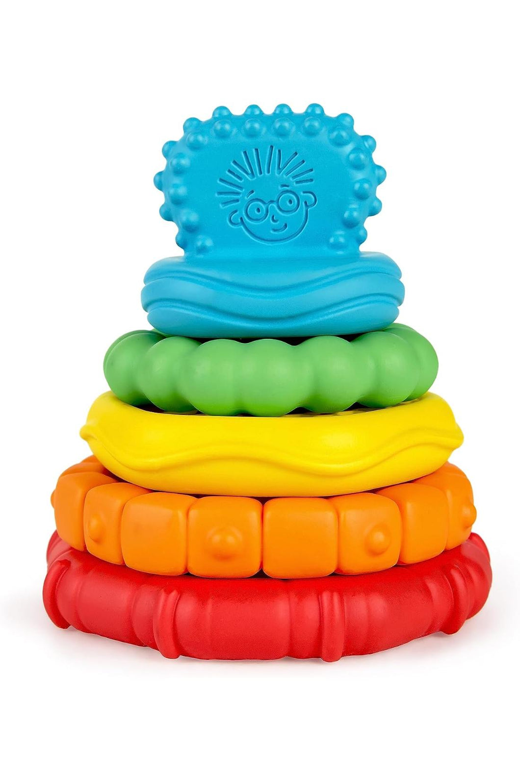 Baby Einstein Stack & Teethe™ Multi- Textured Teether Toy