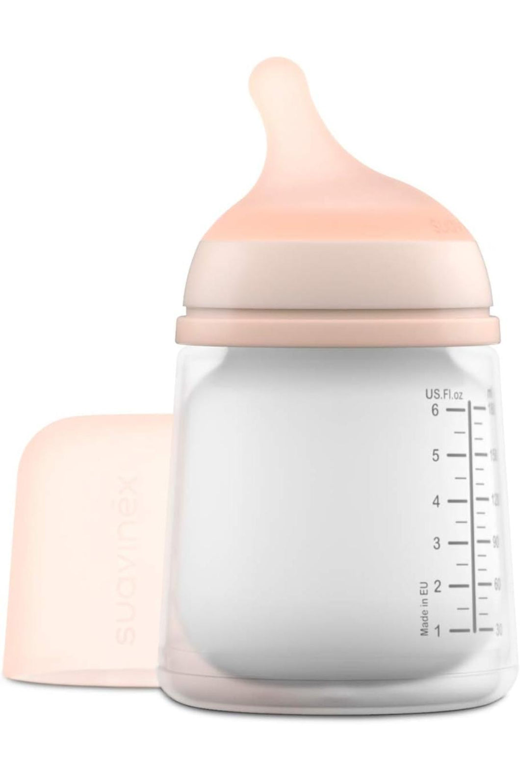 Suavinex Zero Zero Anti-colic Air-free Bottle 180ml Adaptable Flow +0M