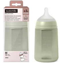 
                        
                          Load image into Gallery viewer, Suavinex Color Essence Silicone Bottle 240ml Sxpro Teat Medium Flow
                        
                      