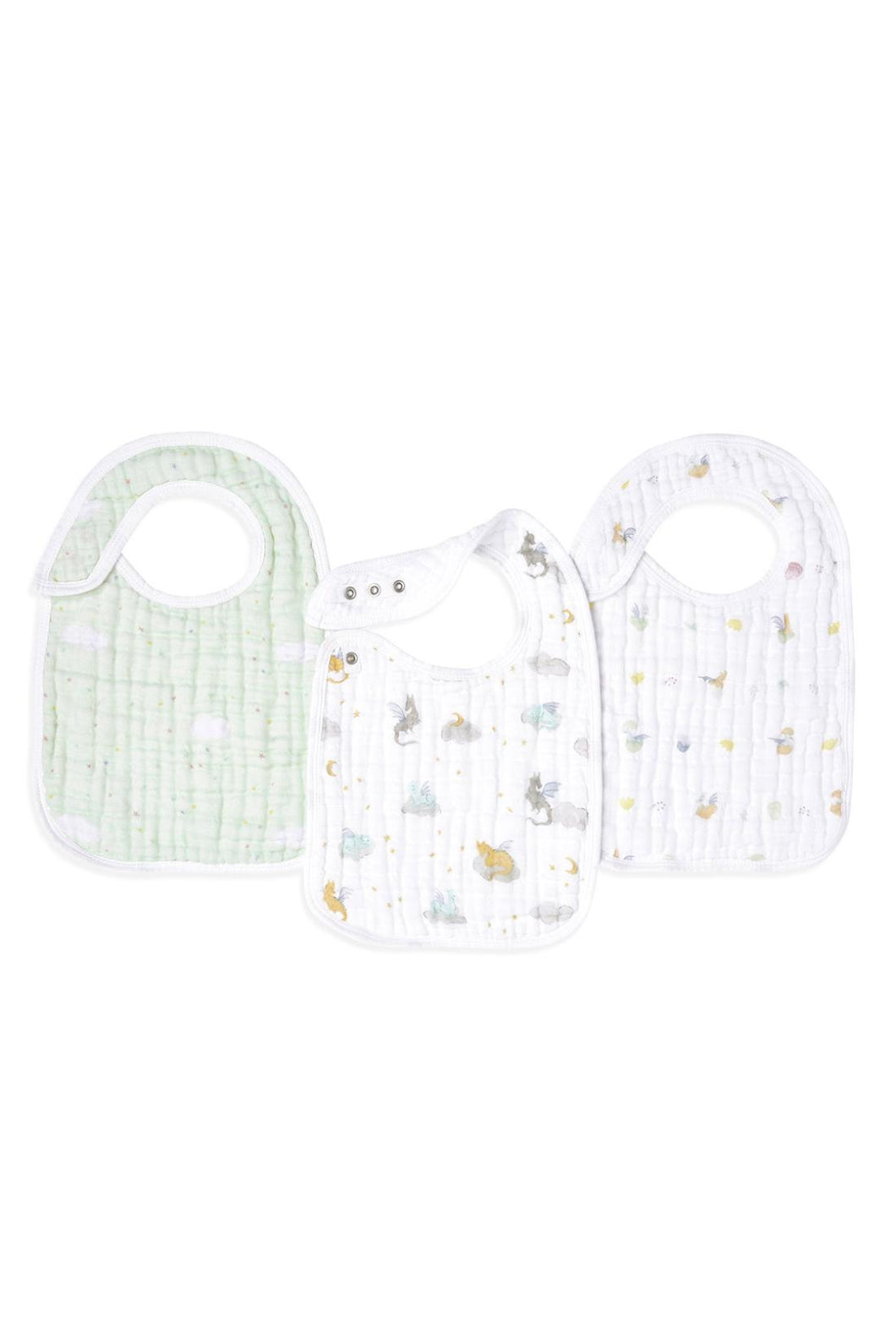 Aden + Anais Classic Snap Bib 3 pack - Year Of the Dragon