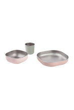 
                        
                          Load image into Gallery viewer, Beaba Microwave-Safe Stainless Steel Meal Set - Cotton Candy
                        
                      