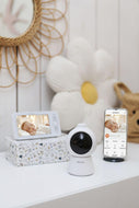 Beaba Zen Smart AI Video Baby Monitor - White - mothercare hong kong