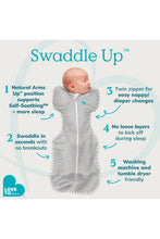 
                        
                          Load image into Gallery viewer, Love To Dream  Swaddle Up Rainbow Wh M 1T
                        
                      