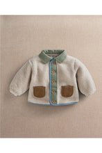 
                        
                          Load image into Gallery viewer, Mamas &amp; Papas Borg Jacket - Cream
                        
                      