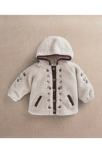 
                        
                          Load image into Gallery viewer, Mamas &amp; Papas Embroidered Borg Jacket
                        
                      