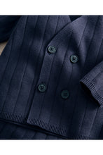 
                        
                          Load image into Gallery viewer, Mamas &amp; Papas Cable Knit Wrap Cardigan &amp; Trouser Set
                        
                      