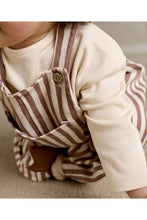 
                        
                          Load image into Gallery viewer, Mamas &amp; Papas Stripe Dungaree Set - 2 Piece
                        
                      
