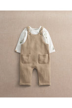 
                        
                          Load image into Gallery viewer, Mamas &amp; Papas Dungaree &amp; Acorn Bodysuit Outfit Set
                        
                      