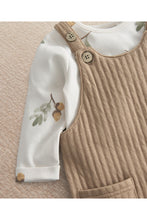 
                        
                          Load image into Gallery viewer, Mamas &amp; Papas Dungaree &amp; Acorn Bodysuit Outfit Set
                        
                      