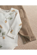 
                        
                          Load image into Gallery viewer, Mamas &amp; Papas Dungaree &amp; Acorn Bodysuit Outfit Set
                        
                      