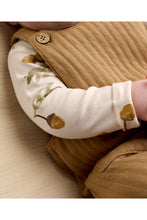 
                        
                          Load image into Gallery viewer, Mamas &amp; Papas Dungaree &amp; Acorn Bodysuit Outfit Set
                        
                      