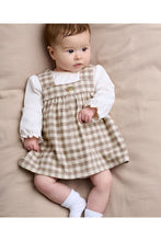 
                        
                          Load image into Gallery viewer, Mamas &amp; Papas Gingham Dress &amp; Bodysuit Set
                        
                      