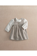 
                        
                          Load image into Gallery viewer, Mamas &amp; Papas Gingham Dress &amp; Bodysuit Set
                        
                      