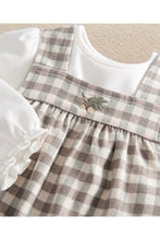 
                        
                          Load image into Gallery viewer, Mamas &amp; Papas Gingham Dress &amp; Bodysuit Set
                        
                      
