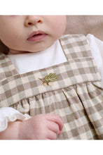 
                        
                          Load image into Gallery viewer, Mamas &amp; Papas Gingham Dress &amp; Bodysuit Set
                        
                      
