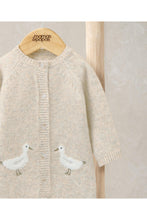 
                        
                          Load image into Gallery viewer, Mamas &amp; Papas Duck Knitted Romper Oatmeal
                        
                      
