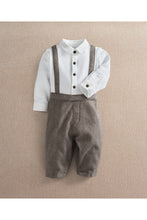 
                        
                          將圖片載入圖庫檢視器 Mamas &amp; Papas Herringbone Mock Romper
                        
                      