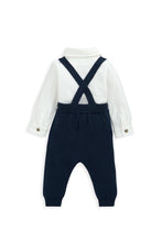 
                        
                          Load image into Gallery viewer, Mamas &amp; Papas Bow Tie, Braces, Bodysuit and Trousers Outfit Set
                        
                      