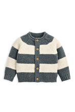 
                        
                          將圖片載入圖庫檢視器 Mamas &amp; Papas Striped Knit Cardigan with Raglan Sleeves - Blue
                        
                      
