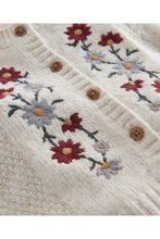 
                        
                          將圖片載入圖庫檢視器 Mamas &amp; Papas Embroidered Flower Cardigan
                        
                      