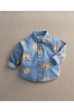 
                        
                          將圖片載入圖庫檢視器 Mamas &amp; Papas Lion Print Denim Shirt
                        
                      