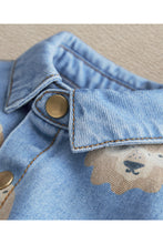 
                        
                          將圖片載入圖庫檢視器 Mamas &amp; Papas Lion Print Denim Shirt
                        
                      