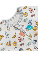 
                        
                          Load image into Gallery viewer, Love to Dream Long Sleeve Footless Romper - Breakfast White
                        
                      