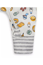 
                        
                          Load image into Gallery viewer, Love to Dream Long Sleeve Footless Romper - Breakfast White
                        
                      