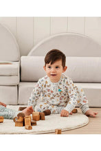 
                        
                          Load image into Gallery viewer, Love to Dream Long Sleeve Footless Romper - Breakfast White
                        
                      