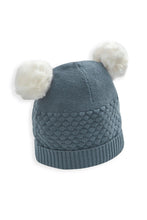 
                        
                          將圖片載入圖庫檢視器 Mamas &amp; Papas Knitted Pom Pom Hat - Petrol Blue
                        
                      