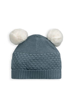 
                        
                          將圖片載入圖庫檢視器 Mamas &amp; Papas Knitted Pom Pom Hat - Petrol Blue
                        
                      
