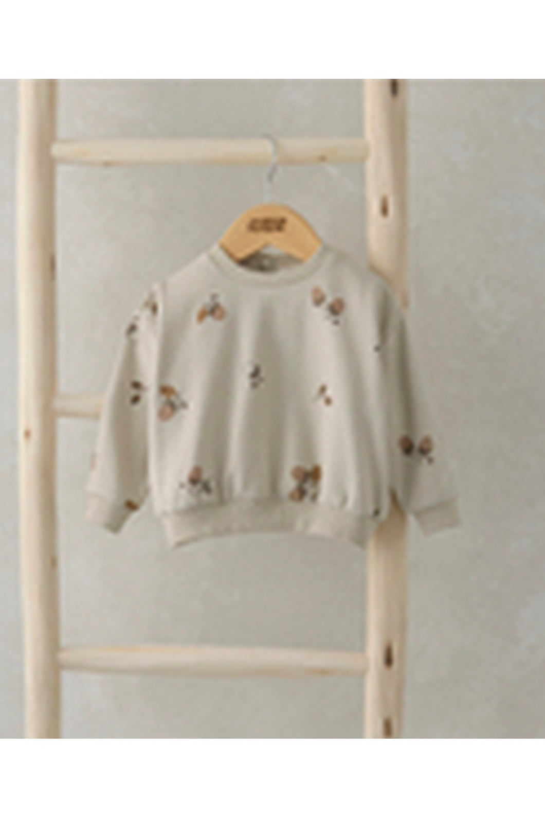 Mamas & Papas Acorn Sweatshirt - Oatmeal